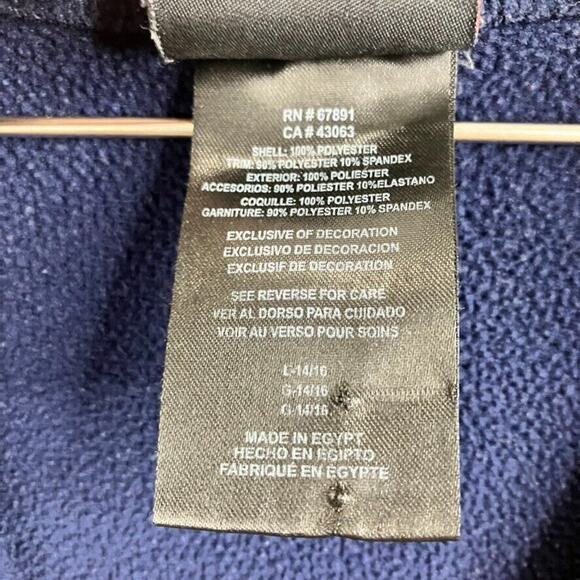 New England Patriots Jacket NFL Football Team Youth L Hooded Pocket Sport Logo - Picture 9 of 10